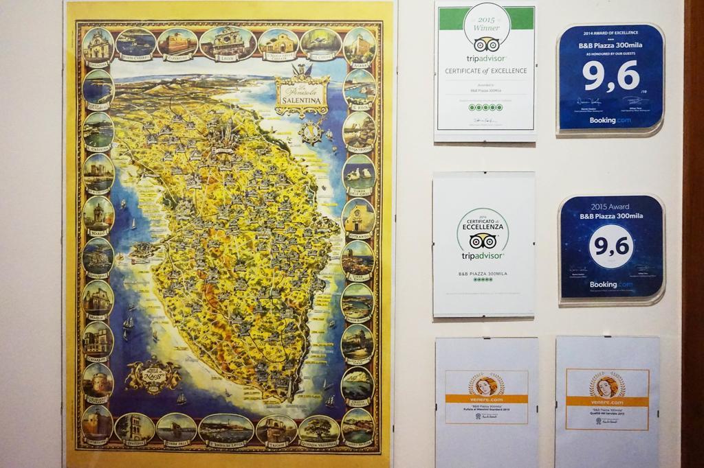 B&B Piazza 300Mila Лечче Экстерьер фото